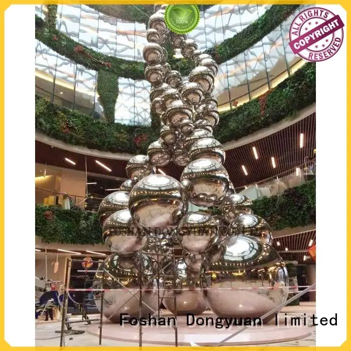 DONGYUAN polished recycled metal art inquire now for plaza 1