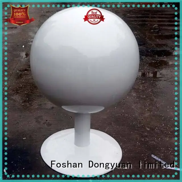 DONGYUAN painted chrome plated steel balls factory for outdoor 1