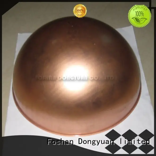 DONGYUAN solid decorative copper balls wholesale for square 1