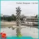 DONGYUAN penguin recycled metal art customized for square 1
