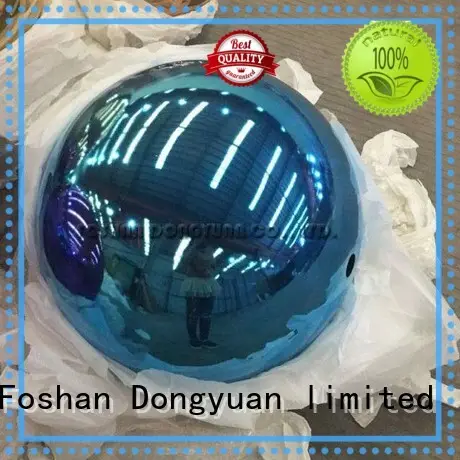 DONGYUAN smooth stainless steel hollow balls from China for park 1