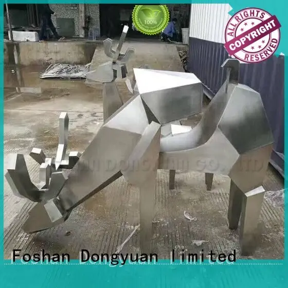 DONGYUAN polished southwest metal sculpture manufacturer for street 1