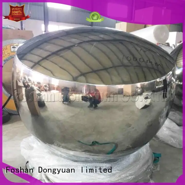 DONGYUAN large large hollow steel spheres factory price for indoor 1