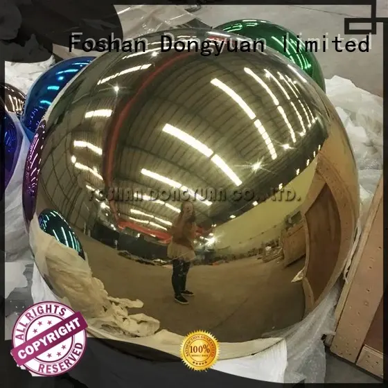 DONGYUAN plated stainless steel hollow balls personalized for square 1