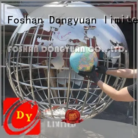 DONGYUAN large outdoor metal artwork customized for square 1