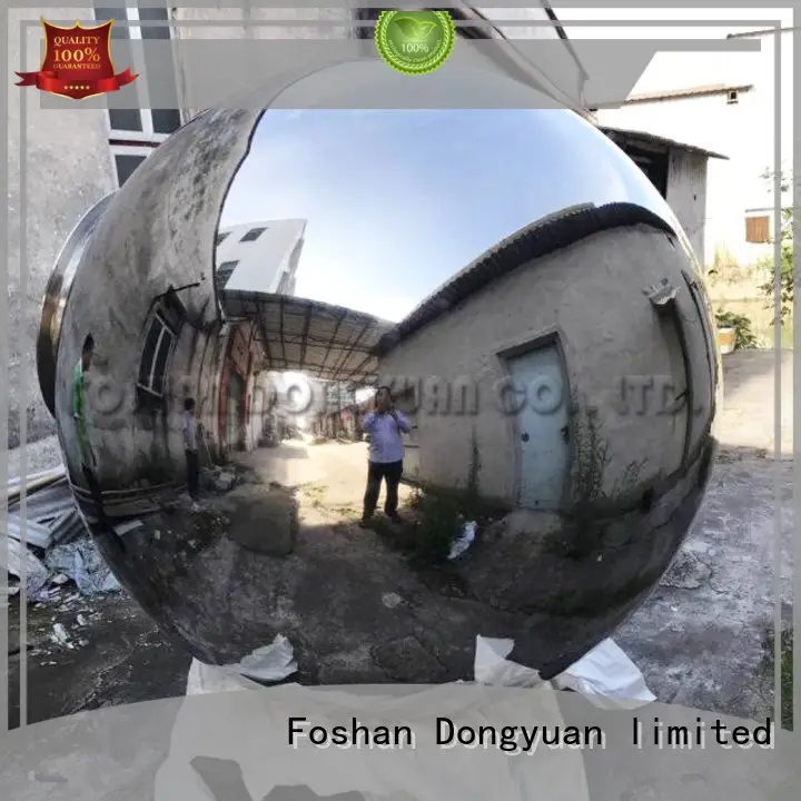 DONGYUAN decorative 300MM to 3000MM metal hollow balls customized for indoor 1