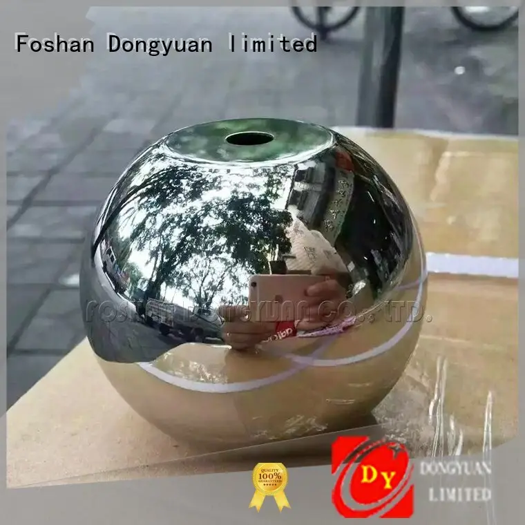 DONGYUAN finished 6MM to 300MM metal hollow balls manufacturers for square 1
