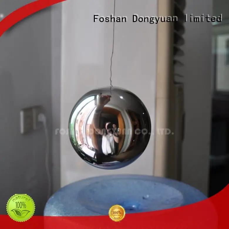 DONGYUAN polished 6MM to 300MM metal hollow balls manufacturers for street 1