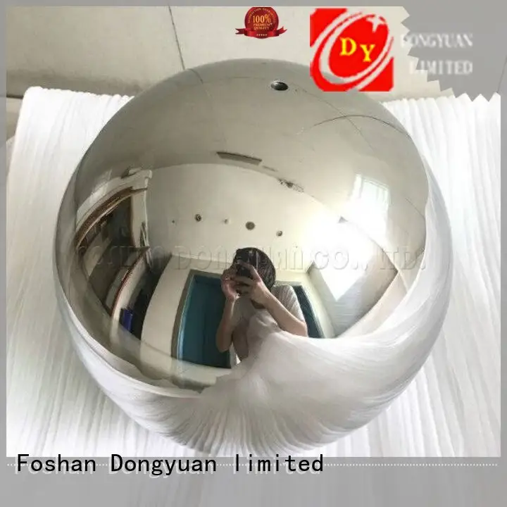 DONGYUAN 63mm 6MM to 300MM metal hollow balls customized for outdoor 1