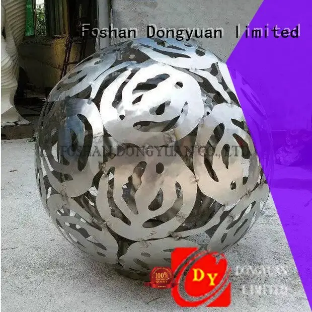 DONGYUAN red metal plant sculptures manufacturers for square 1