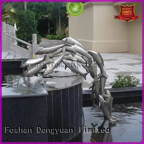 DONGYUAN horse metal yard art supply for square 1