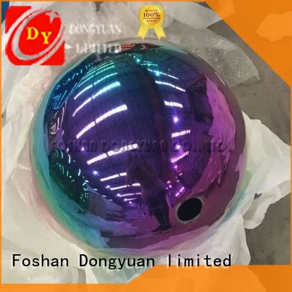 DONGYUAN Custom big metal ball factory for outdoor 1