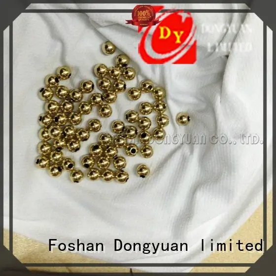 DONGYUAN 4ｍｍ small brass beads supply for square 1