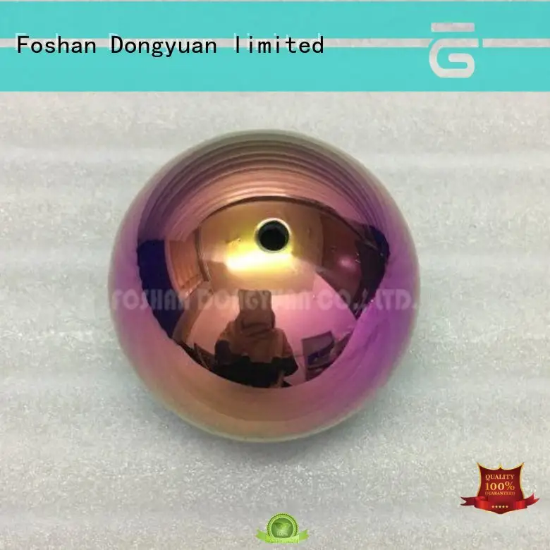 DONGYUAN paintedgold tiny steel balls factory for park 1