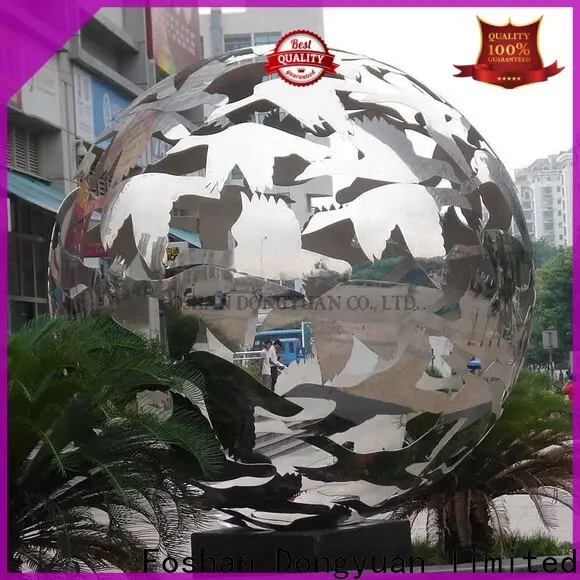 DONGYUAN Custom abstract metal art company for outdoor 1