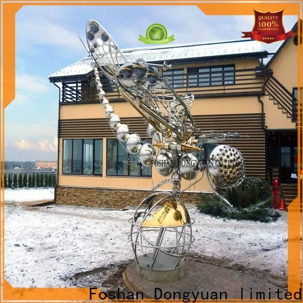 DONGYUAN garden horse metal art sculpture for sale for street 1