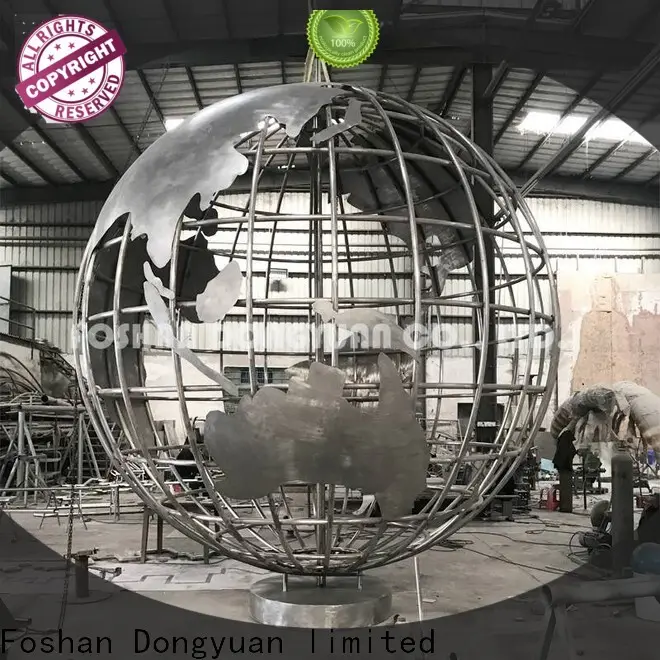 DONGYUAN dragonfly abstract metal art factory for street 1