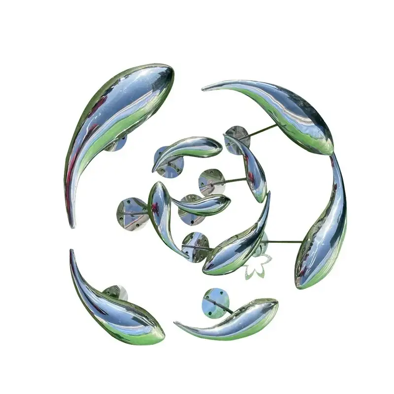Polished Stainless steel FishArtwork for Outdoor Display Decoration 1