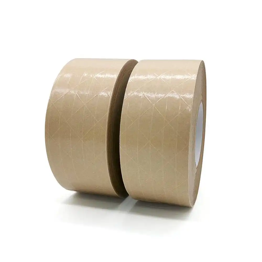 Kraft Paper Tape Self Adhesive Brown Reinforced 1