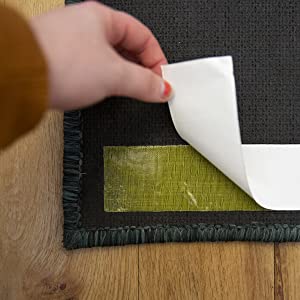 Anti slip rug tape heavy duty carpet tape for hardwood floors and area rugs 6