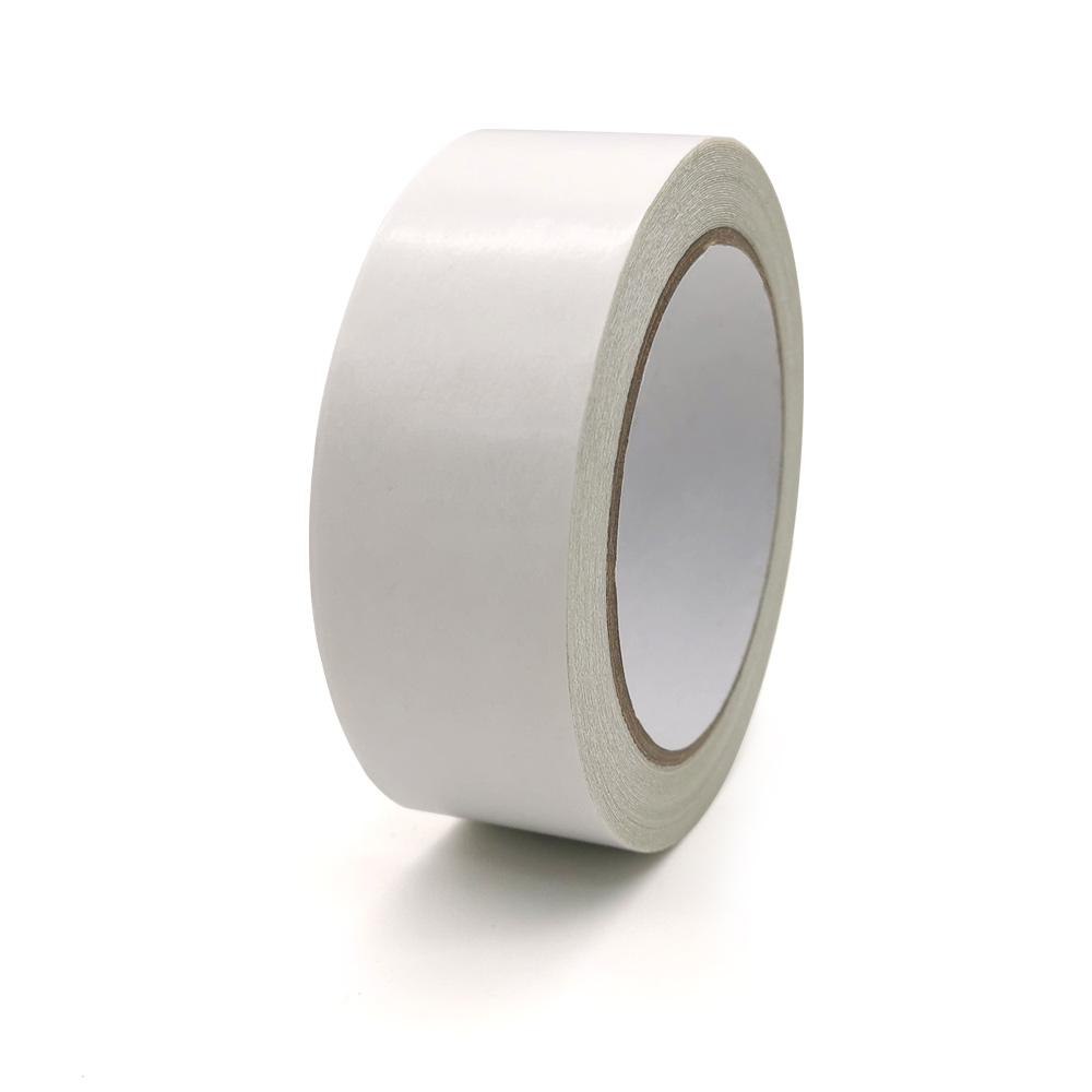 Double-sided fabric tape for temporary fixing carpet on rough exhibition floors 2