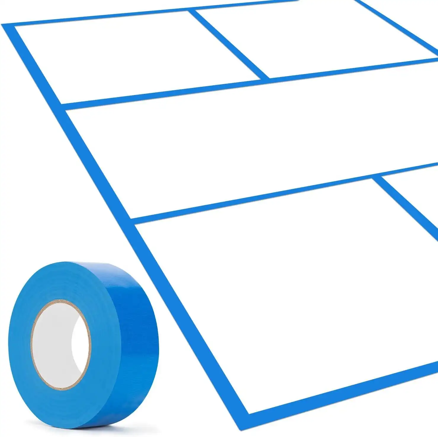 Quick Court Indoor Pickleball Court Marking Tape with Instructions Included for Fast Court Marking 1