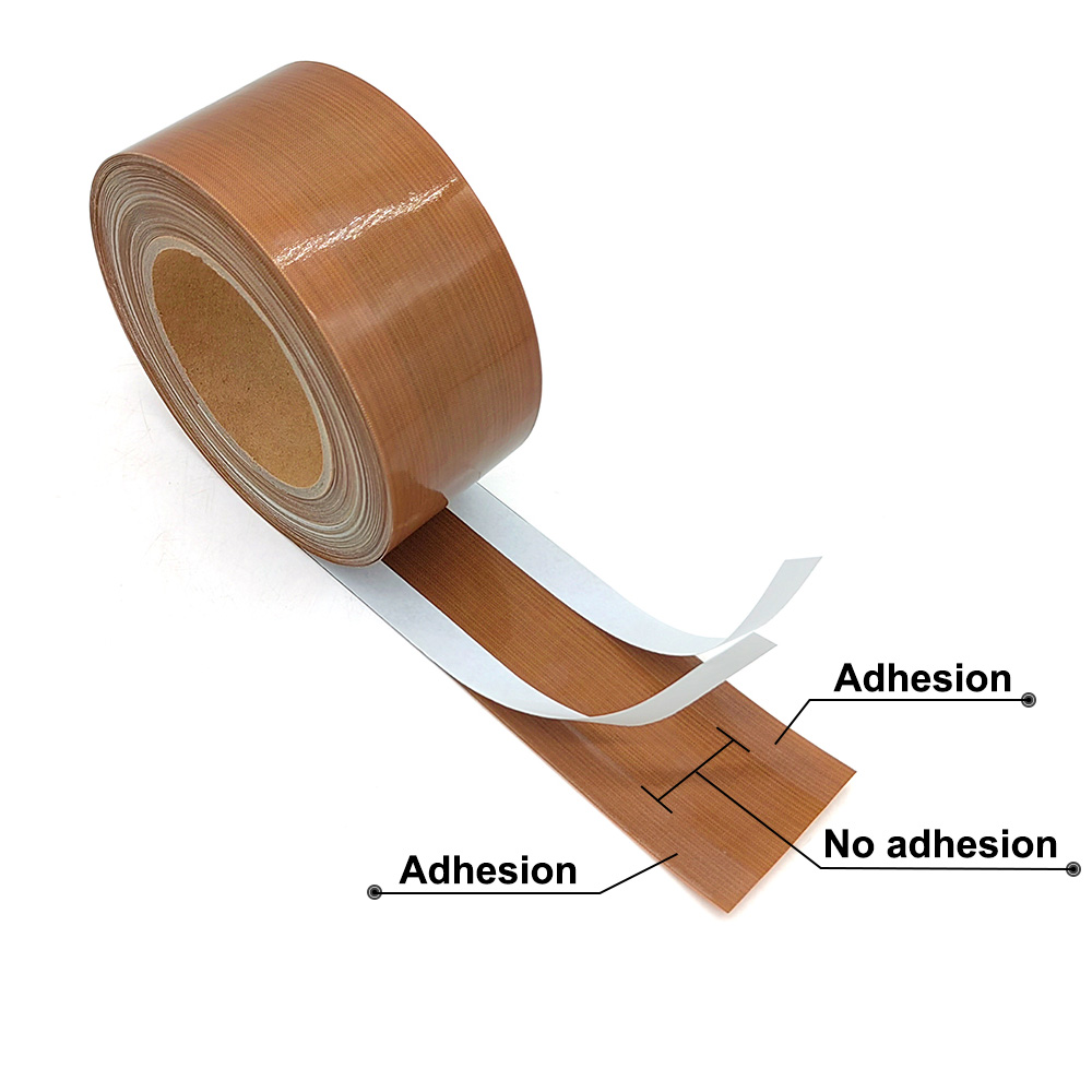 0.13mm PTFE tape high temperature resist self-adhesive fiberglass adhesive non-stick coating tape with release paper 3