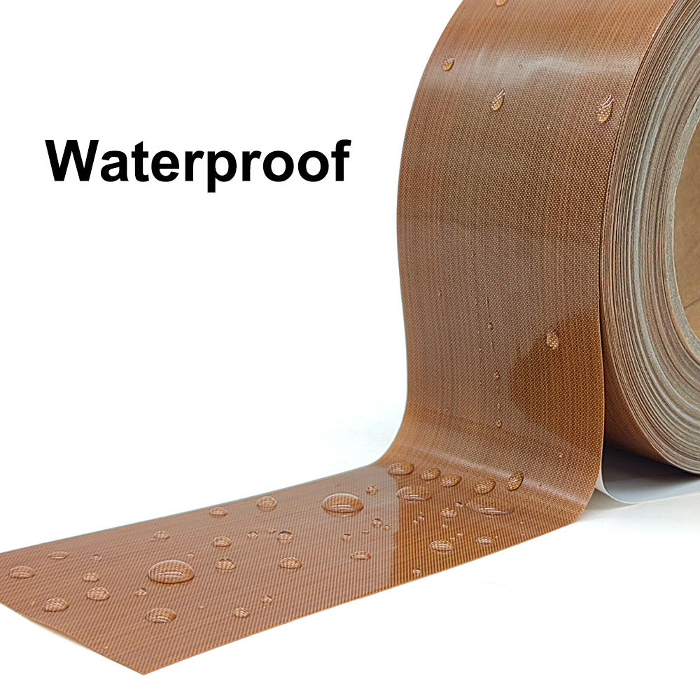0.13mm PTFE tape high temperature resist self-adhesive fiberglass adhesive non-stick coating tape with release paper 4