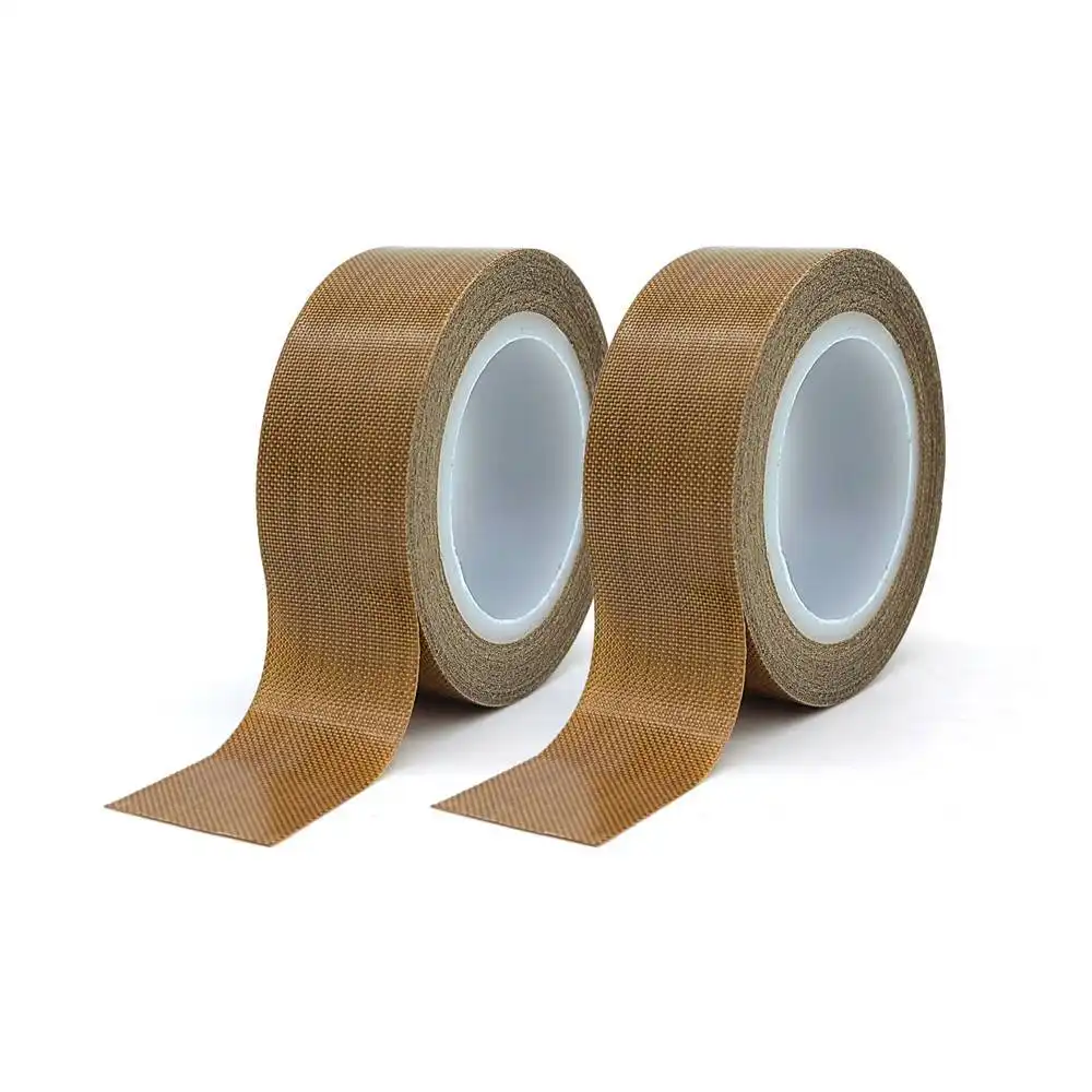 Good Smooth Surface Tefloning Tape for Vacuum Sealer Machine 260 Degrees High Temperature Glass Fiber Cloth PTFE Tape 1