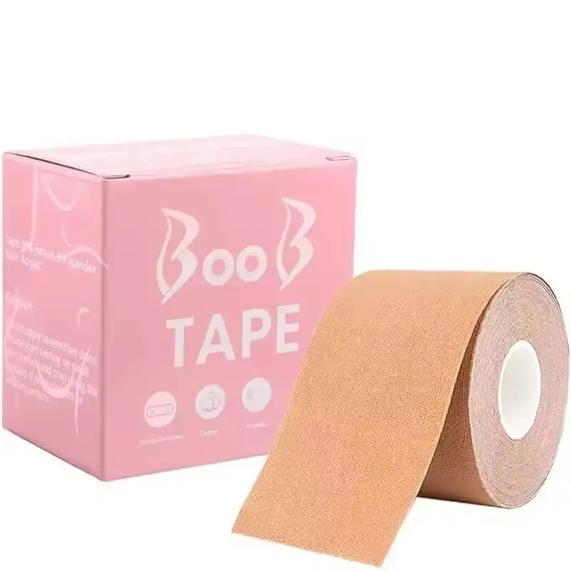 Strapless Breast Lift Nipple Cover Diy Boob Lift Bra Easy To Apply Body Tape Sticky Bra Adhesive Bra Booby Tape 1