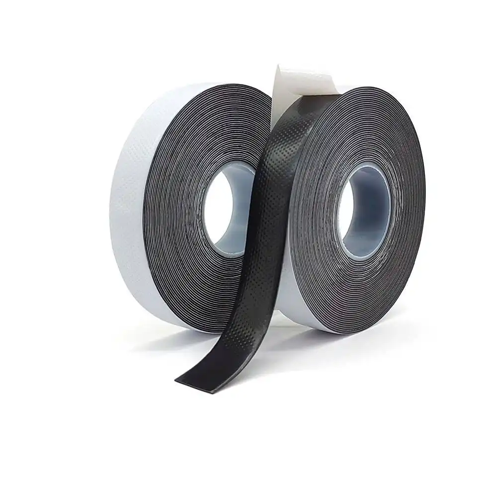 Self-Fusing Vulcanizing Insulation Rubber Tape High Temperature Waterproof Epr Self Amalgamating Tape For Coax Connectors Coaxial Cable 1