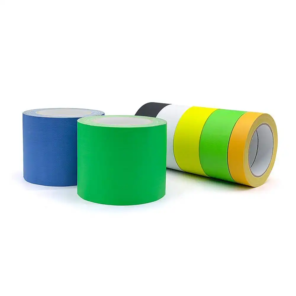 OEM matt gaffer tape and fluorescent gaffer tape for stage / theater / concert music equipment 1
