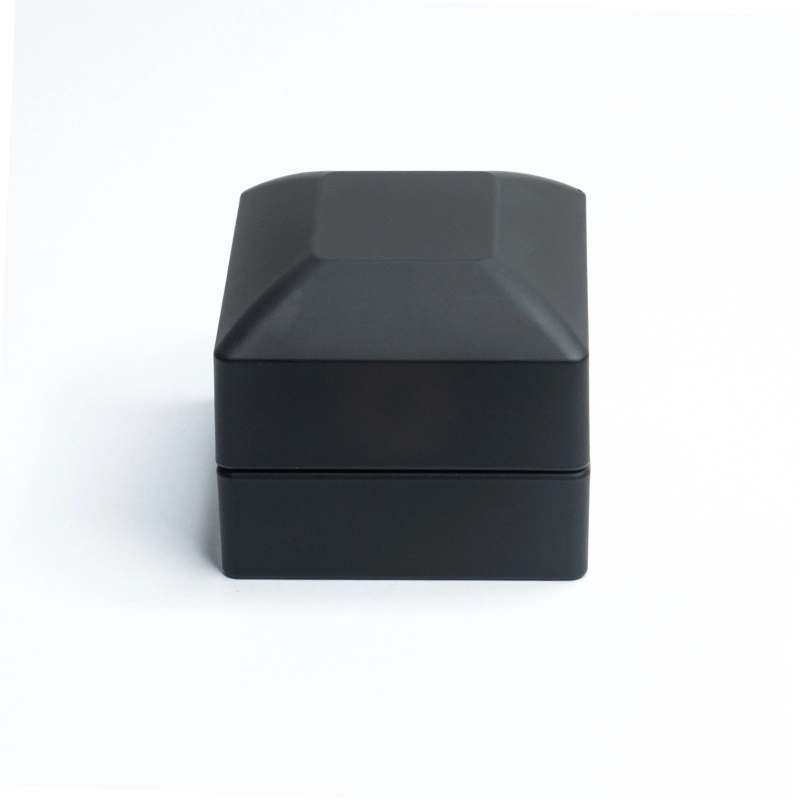 Customized LED light ring storage box, plastic material jewelry box 1
