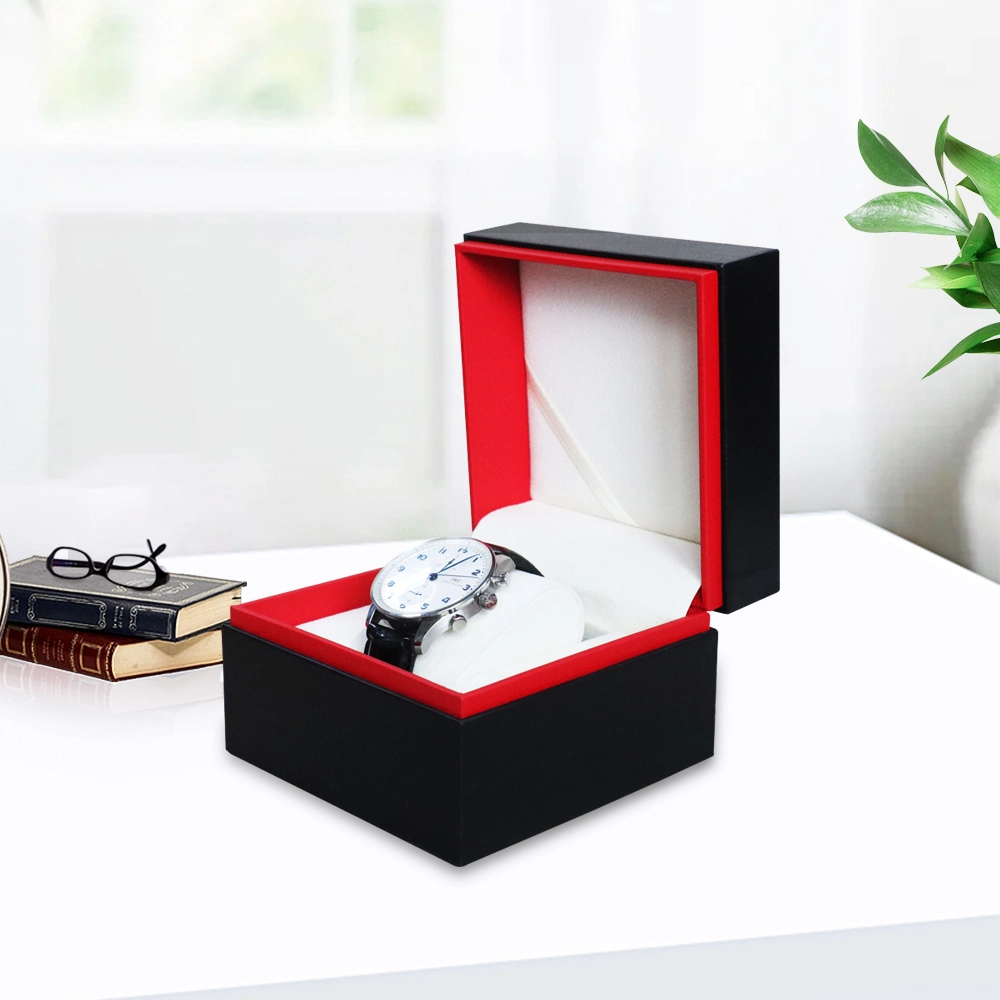 Customized Logo luxury single Watch Box in Hard Paper 1