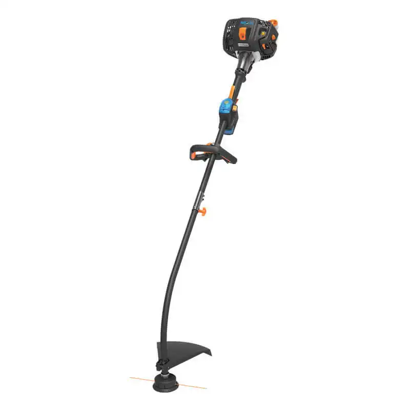 Lawnmaster 26cc Gas NO-PULL™ 2-Takt 17-Zoll-Kurvenschaft Rasen-Benzin-Trimmer 1