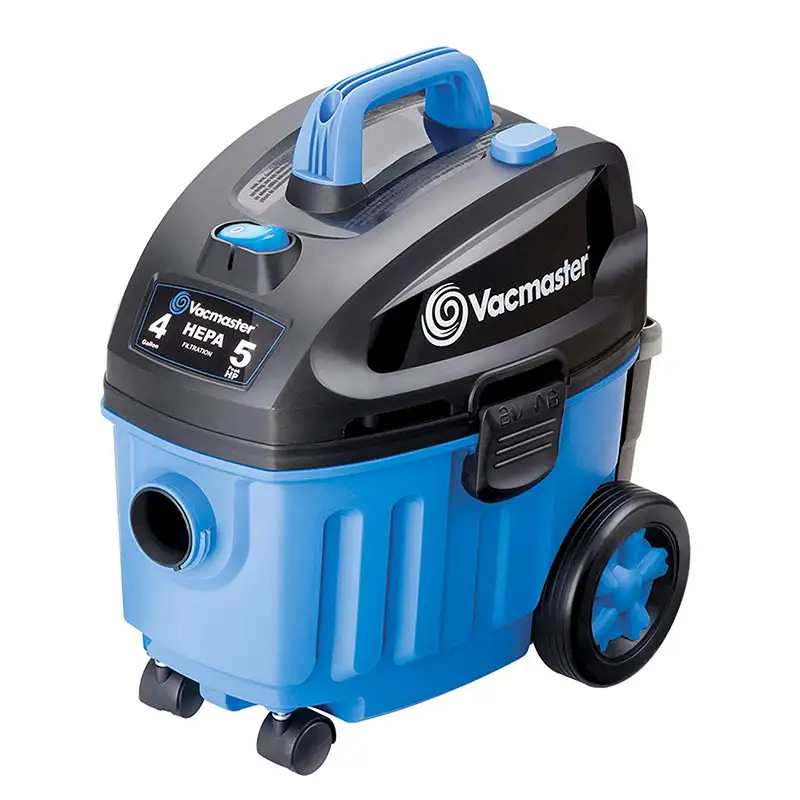 Vacmaster 4 Gallon, 5 Peak HP mit 2-stufigem Industrie-Nass- und Trockensauger für Teppich, VF408 1