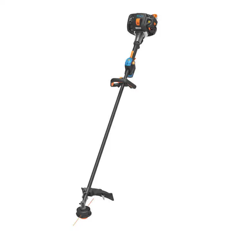 Lawnmaster 26cc Gas NO-PULL™ 2-Takt 17 batteriebetriebener Akku-Unkrautschneider 1