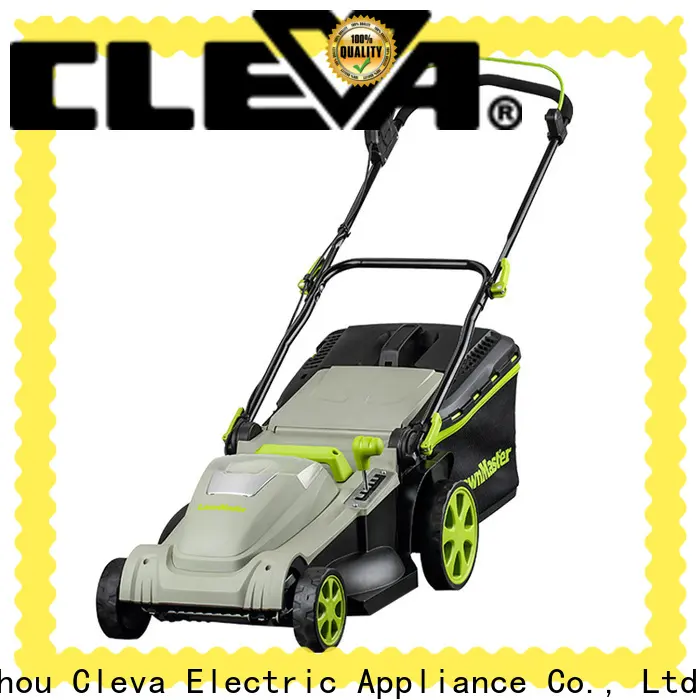 CLEVA cordless rotary lawn mower with roller factory direct supply for home 1