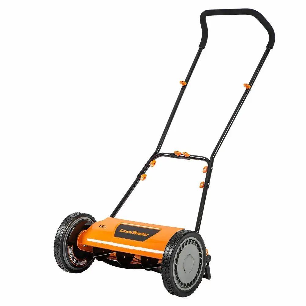 LawnMaster LMRM1602 Push Reel Lawn Mower 16-Inch 5-Blade 1
