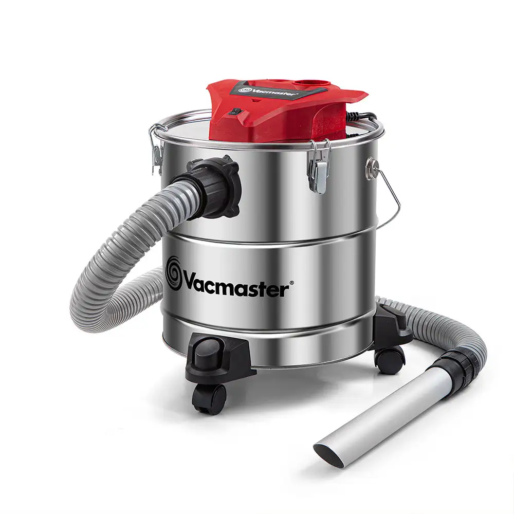 Vacmaster Vac EAV508S 1102 Aspirateur à cendres en acier inoxydable de qualité supérieure, 5 gallons, 3,5 HP de pointe, édition rouge 1