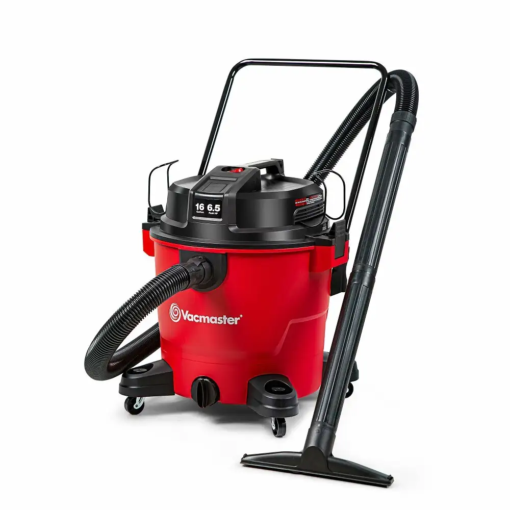 Vacmaster Red Edition VJH1211PF 1101 Aspiradora en seco y húmedo de alta resistencia, 12 galones, 5,5 HP máximo, manguera de 2-1/2 pulgadas 1