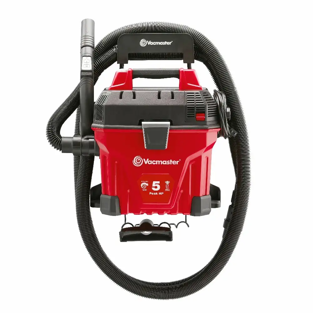 Aspirateur sec/humide à montage mural avec télécommande Vacmaster, 5 gallons*, 5 HP† – VWMB508 1102 1