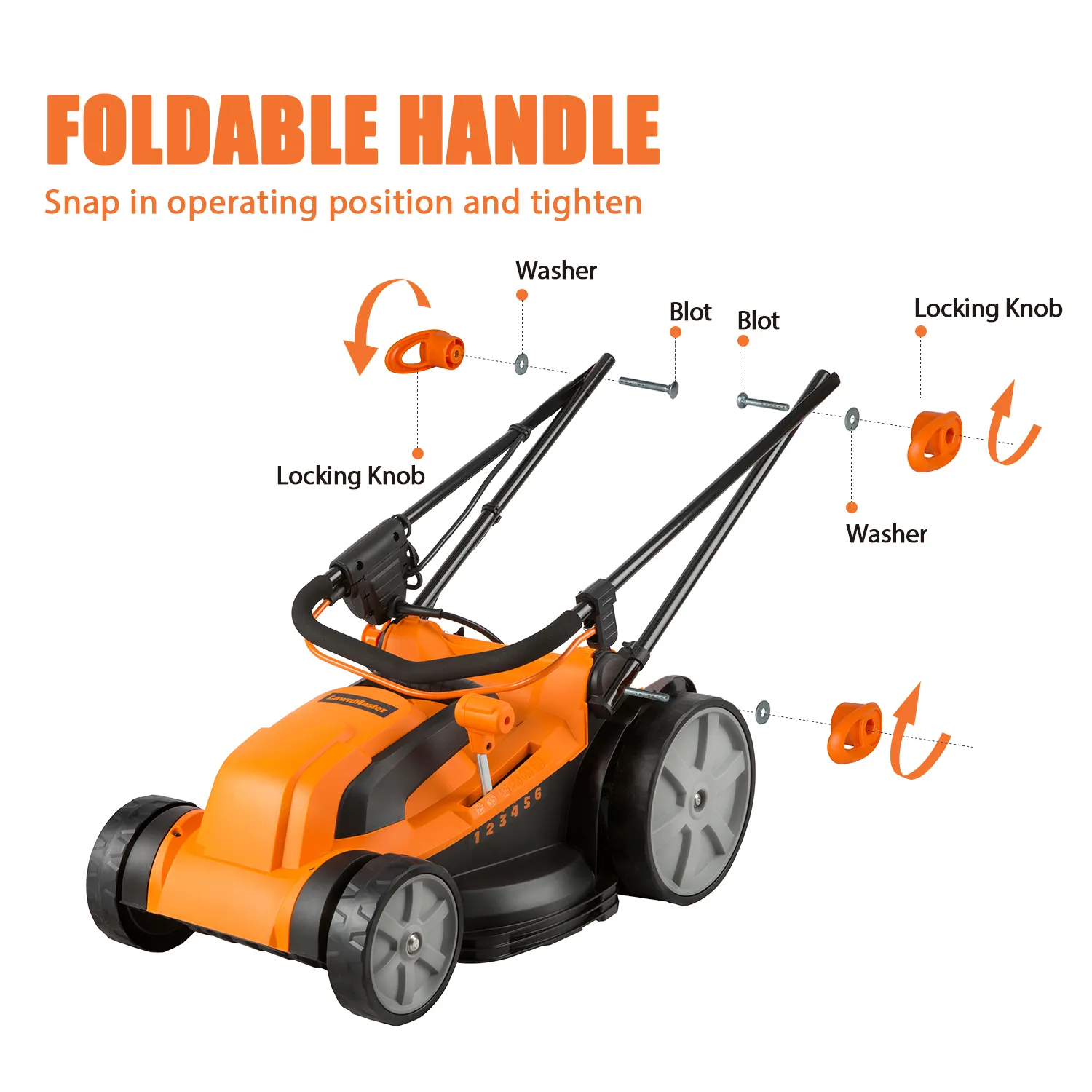 Electric Start Lawn Mower Battery Powered Wholesale - CLEVA 3