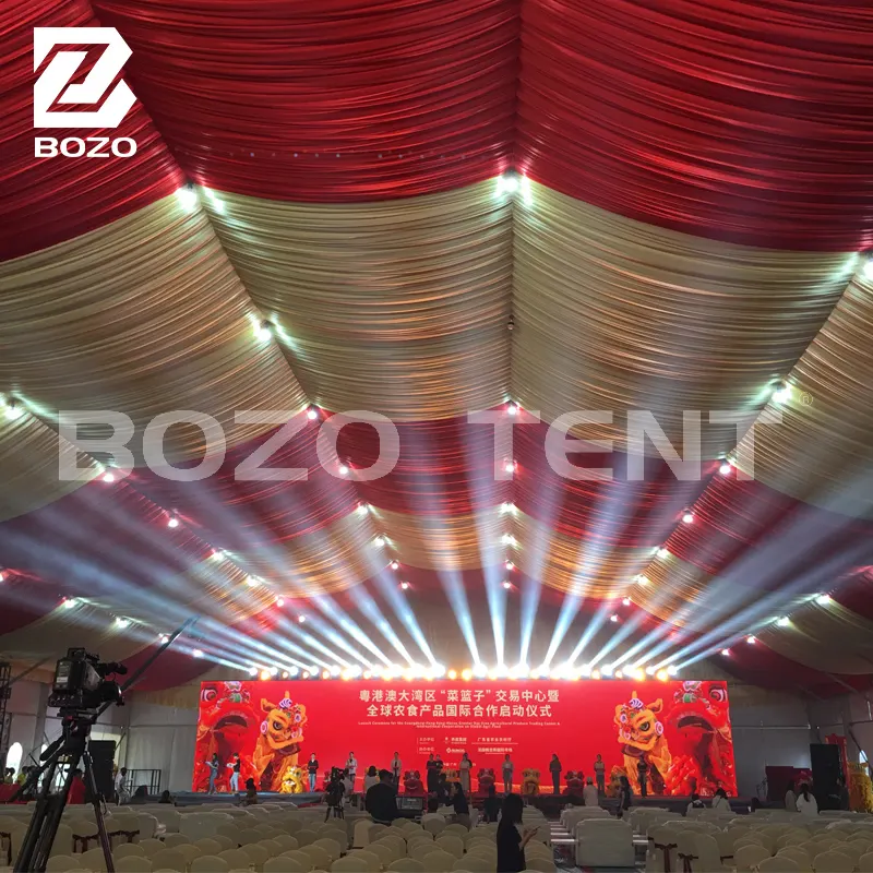 Durable Center Pole Tent for Hanger 2