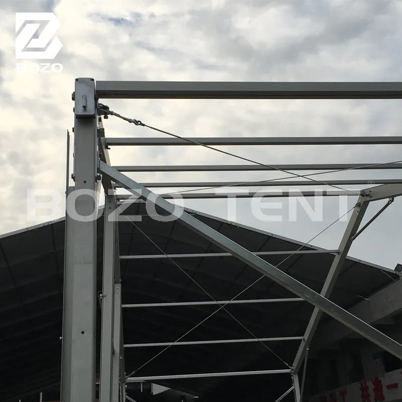 Fine Quality Canvas Pole Tent with Custom Services for Hanger 5