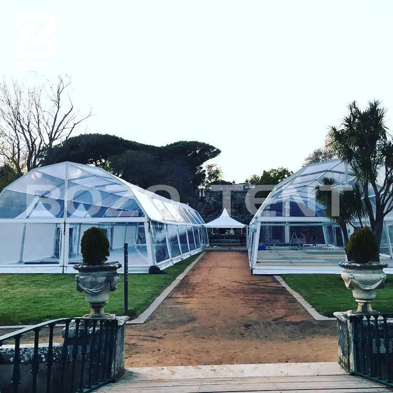 For Exhibition Small Temporary Tent Structures Sandwich Panel Wall by Bozo Tent 5