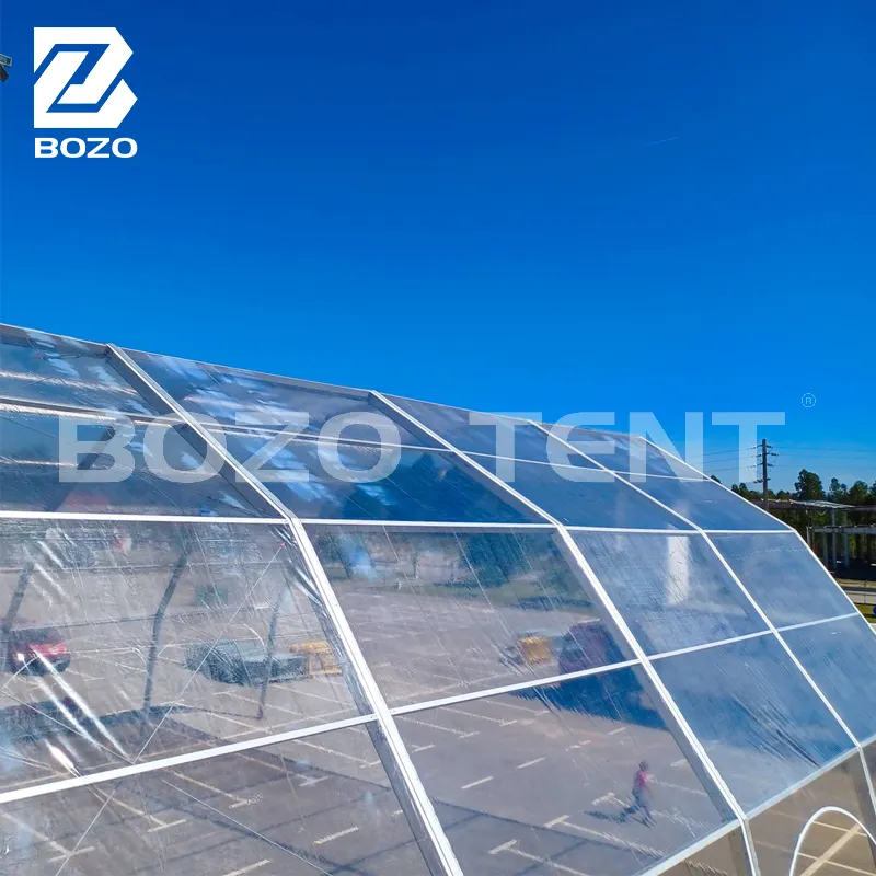 For Exhibition Small Temporary Tent Structures Sandwich Panel Wall by Bozo Tent 6