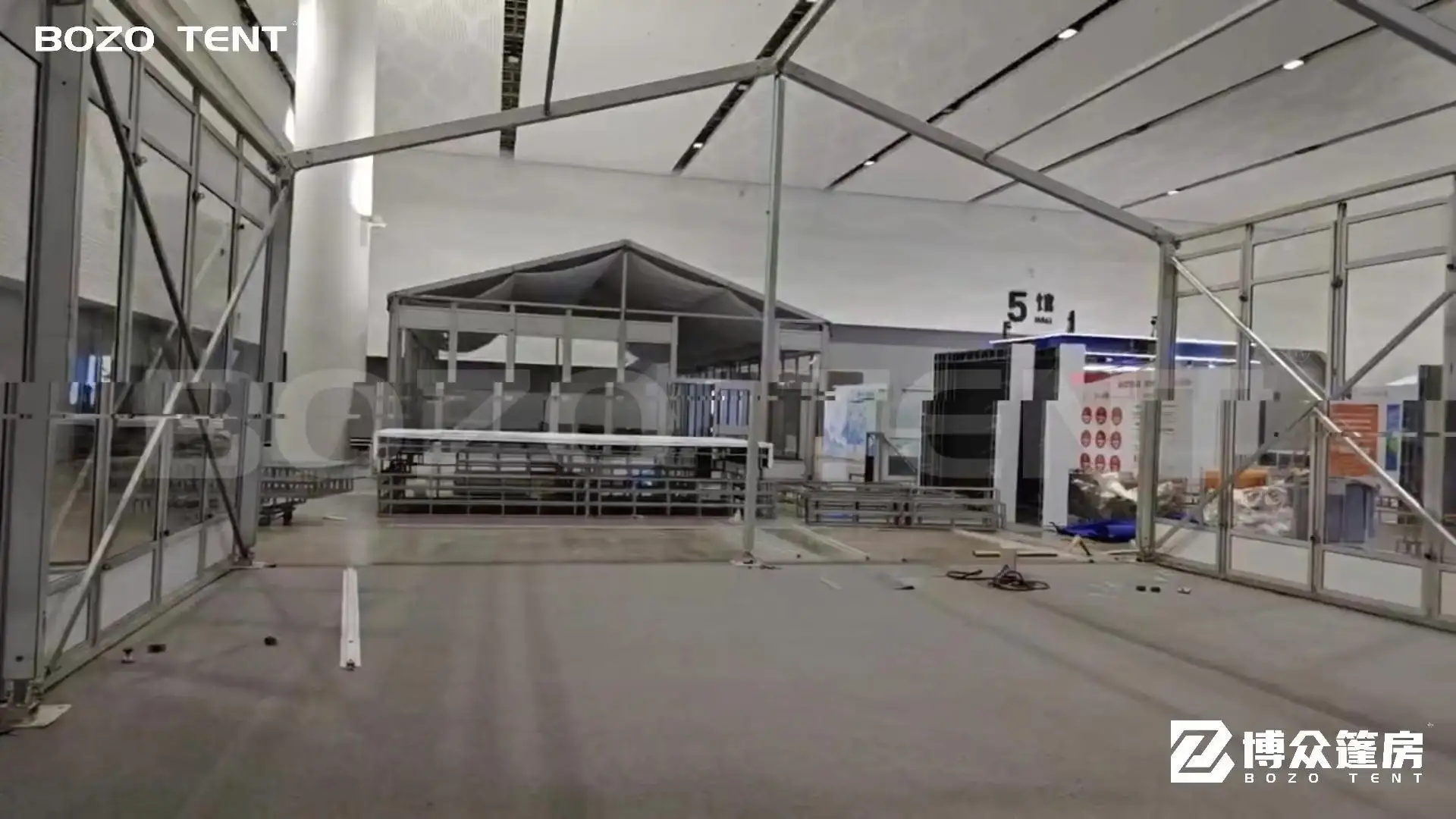 10x20m Gable MedTech Expo Shelter | Rapid Deployment Design 1