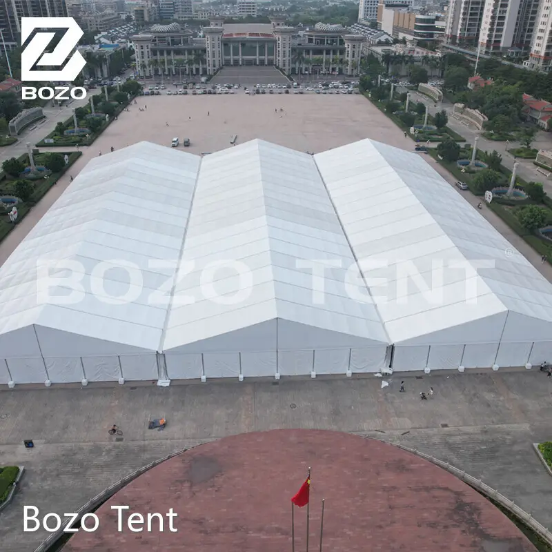 Heavy Duty Commercial Tent for Exhibition 850g PVC Fabricmade in China 1