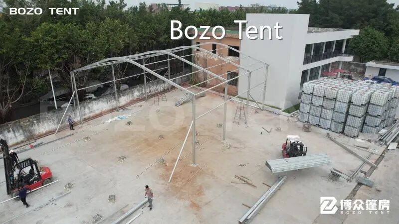 For Exhibition Commercial Tent Manufacturers Aluminum Alloy 6061/T6 by Bozo Tent 1